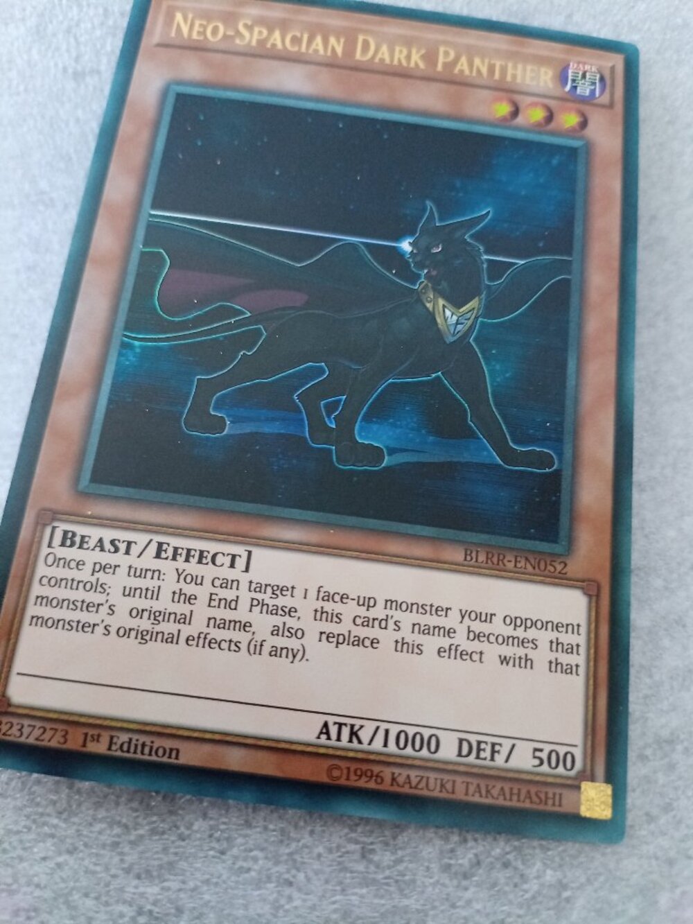Yu-Gi-Oh TCG Neo-Spacian Dark Panther LCGX-EN019 1st Edition Common Card NM